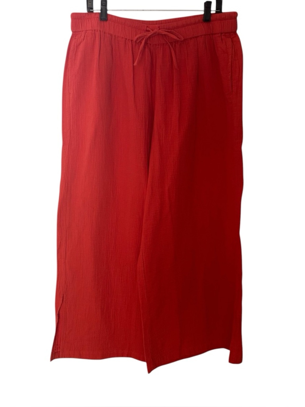 Pact Organic Cotton Coastal Double Gauze Split Hem Pants T21